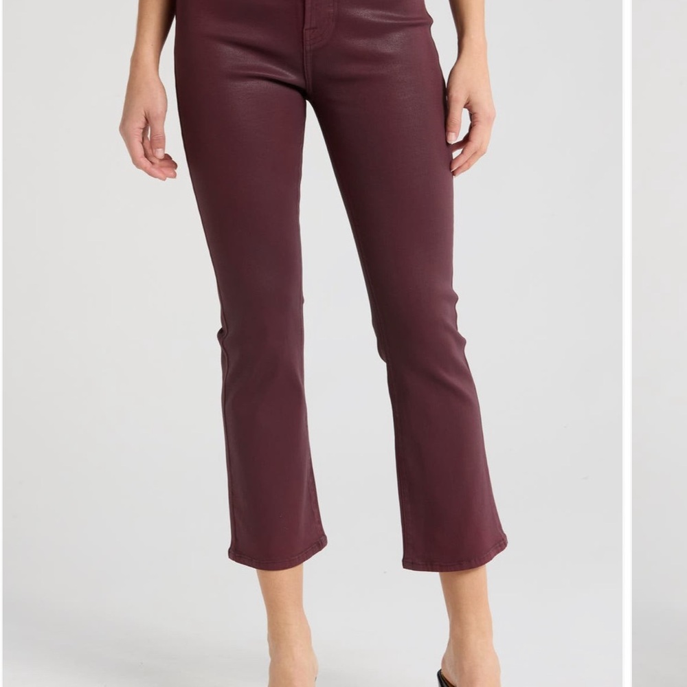 7 For All Mankind coated jeans, ruby, size 28